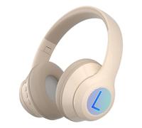 Fangxuee Bluetooth 5.3 Active Noise Cancelling Headphones Wireless Light Weight Headset with HiFi Stereo Sound for Travel Work C