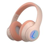 Fangxuee Bluetooth 5.3 Active Noise Cancelling Headphones Wireless Light Weight Headset with HiFi Stereo Sound for Travel Work D