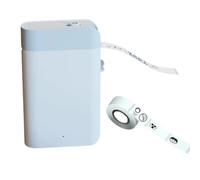 Fangxuee Bluetooth-Compatible Label Printer Printer with Rechargeable Battery Label Printer Built-in Cutter for Sticker