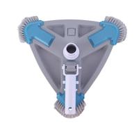 Fangxuee Brush Cleaner Suction Head Brush Cleaner Triangle Shape Pool Vacuum Head Swimming Pool Cleaning Tool