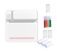 Fangxuee C19 Printer Portable Thermal Printer Photo Pocket Thermal Label Printer 58mm Printing Wireless Bluetooth Android IOS