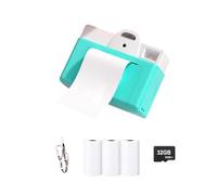 Fangxuee Children Camera Instant Print Kids Digital Thermal Print Camera Instant Photo Printing Camera Toys Gifts Boy and Girl B