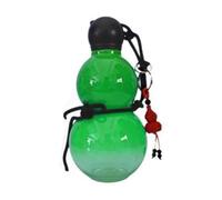 Fangxuee Chinese Retro-Inspired Gourd Bottle 800ML Gourd Water Bottle Gourd Sports Water Bottle Large Capacity Flask Jug Drinking Gourd for Black Myth Game Fan Gourd Travel Water Bottle for Gym Green