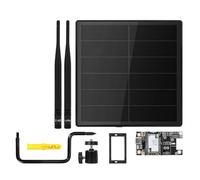 Fangxuee D5L Solar Node with 5V Solar Panel RAK19007 & RAK4631 WisBlock Integration LoRa IoT Low-Power Bluetooth WiFi Module A