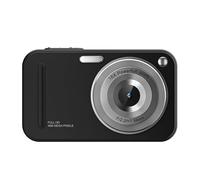 Fangxuee Digital Camera, Autofocus 48MP AF 4K Camera for Kids with 16X Zoom Anti Shake for Teens Kids Black