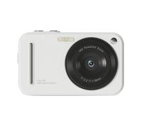 Fangxuee Digital Camera, Autofocus 48MP AF 4K Camera for Kids with 16X Zoom Anti Shake for Teens Kids White