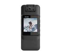 Fangxuee Digital Video Recorder Camera 4K HD Digital Video Recorder Police BodyCam Infrared Night Vision Action Camera Sports DV