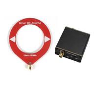 Fangxuee Donut Broadband Antenna 10kHz-180MHz with Low Impedance Converter for Radio Walkie Talkie SDR A