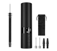 Fangxuee Electric Ball Pump, Portable Air Pump with LED Digital Display and Pressure Gauge, for Basketball, Soccer, Volleyball