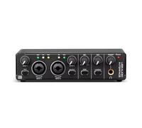 Fangxuee Electric Guitar and Studio Singing Wired Audio Interface with AD Converter and Monitoring Capabilities