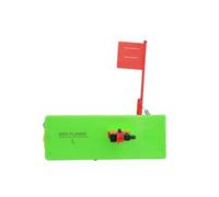 Fangxuee Fishing Planer Board ABS Bottom Angle Adjustable Trolling Push Button Splashing Float Boat Fishing Accessory L