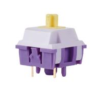 Fangxuee For DIY Mechanical Keyboard Compatible 45PCS Sillyworks Hyacinth V1 5 Pin Linear Switches Hot-Swap HIFI Sound