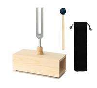 Fangxuee For Sound Healing 432 Hz Tuning Fork with Resonance Box and Storage Bag Tuning Fork Resonance Teaching