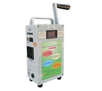 Fangxuee Hand Crank Generator 150W AC220V Outdoor Charging Treasure DC12V 240W Mobile Phone High Power Large Capacity