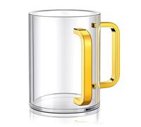 Fangxuee Hand Washing Cup withDual Handles forNetilat Yadayim Jewish Ritual Modern andElegant Design