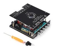 Fangxuee -HT21 2.1 Channel TDA7498E 160WX2+220W Bluetooth Digital Power Amplifier Module High and Low Tone Subwoofer Bluetooth Digital Power Amplifier Module 2.1 Channel TDA7498E