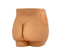 Fangxuee Human Hip Joint Intramuscular Injection Simulator Anatomical Model, Buttocks Care Puncture, Medical Teaching Resources