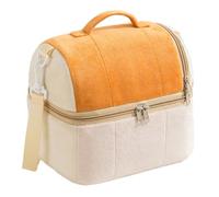 Fangxuee Insulated Lunch Bag Reusable Lunch Box Cute Toast Leakproof Cooler Food Lunch Tote Bags with Adjustable Shoulder Strap B