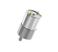 Fangxuee JGB37-3530 24V DC Motor High Torque Metal Gear Motor Mini DC Gear Reduction Motor 320rpm