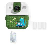 Fangxuee Kids Camera Children Camera Dinosaur Panda Children Camera Photo Printer Dinosaur