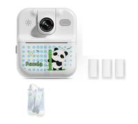Fangxuee Kids Camera Cute Camera Photo Printer Digital Children Video Camera Photography Instant Print Photo Panda