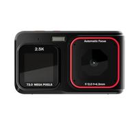 Fangxuee Kids Mini Digital Camera 2.5K HD 72MP Dual Screen High-Definition Pixel Camera 16X Zoom Monocular Cameras with MP3 B
