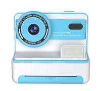 Fangxuee Kids Mini Instant Print Camera 30MP HD 1080P Selfie Digital Camera Thermal Print Camera Fun DIY Gift