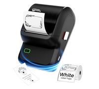 Fangxuee Label Maker,Bluetooth Label Maker Compatible with Mobile Phones and Computers,Inkless Portable Label Maker for Address A