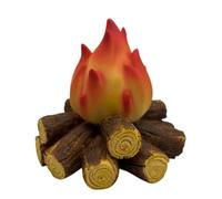 Fangxuee LED Night Light 3D Fake Wood Fire Decorative Desktop Ornaments Simulating Charcoal Flame Glowing Supplies
