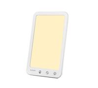 Fangxuee Light Therapy Lamp 10000 Lux Sun Lamp with 5 Adjustable Brightness Levels Touch Control SAD Light Therapy Lamp