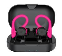 Fangxuee Long-Lasting Swimming Waterproof Bluetooth Headset, Dual-Wear Sports Wireless Headset, Stereo Noise Reduction Earplugs