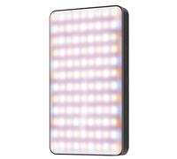 Fangxuee M20 RGB Fill Light Magnetic Cell Double-Sided Selfie Light Clip-on Flat Light for Camera & Makeup Video Conferencing