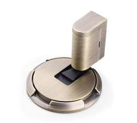 Fangxuee Mechanical Door Stop Nail-Free Door Stop Door Clamp Floor Stop Door Stop Furniture Door Hardware Bronze
