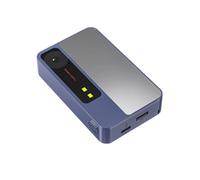 Fangxuee Mini Digital Camera Vlogging Travel Selfie Camera Kids Gift CCD Card Camera Blue