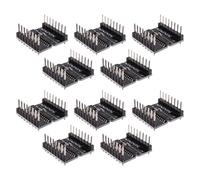 Fangxuee Mini MP3 Player Module MP3 Voice Decode Board Supporting TF Card U-Disk IO Serial Port AD