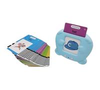 Fangxuee Multilingual Learning Machine for Kids Interactive Talking Flash Cards Audio Book for Learning English 224 Sight Words Blue