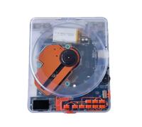 Fangxuee Music Player Disc Album MP3 Player Multifunctional CD Player English Learning Repeater Transparent