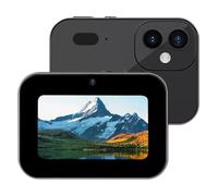 Fangxuee New D6 4K Digital Camera Night Vision Triple Lens 3Inch HD 64MP Touch Screen Digital Camera OTG Transmission 3600mAh A