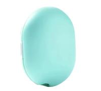 Fangxuee No Punching Uv Toothbrush Head Drying Box USB Rechargeable Portable Toothbrush Holder Blue