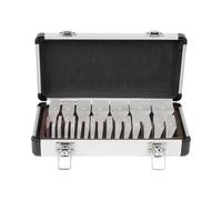 Fangxuee Optical Ophthalmic Prism Set, Ophthalmic Prism Kit with 22 Pcs Lens & Aluminum Box, Science Classroom Optics Kits