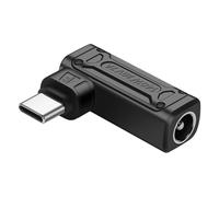 Fangxuee PD 140W DC to Type C Power Charging Adapter DC Female Input to USB C Male Connector for Phone,Tablet,Laptop (F)