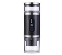 Fangxuee Portable Coffee Maker Electric Espresso Machine High-Capacity (80ml) Non-Heating Version for Camping Travel Office B