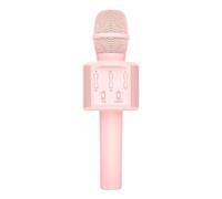 Fangxuee Portable Handheld Mic Speaker Machine Ktv Player for Kids with Magic Sound LED Light Accessories Wireless Audio for All Smartphones B