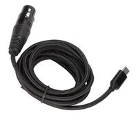 Fangxuee Recording Line Type C Microphone Cable USB C to XLR Female Cable Low Noise HIFI Plug and Play USB C Microphone Cable A