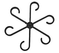 Fangxuee Reusable Plant Stem Folding Frame Gardening Tools Stakeless Vine Stand Plant Stem Support Black