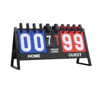 Fangxuee Score Counter Red and Blue Scoreboard with Home and GUEST for Basketball Table Tennis Badminton
