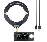 Fangxuee SI4732 Radio 0.5-108mhz LSB USB AM FM Pocket Mini Radio 1.9inch IPS Screen All Band Radio Receiver withRing Antenna A