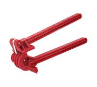 Fangxuee Tube Bender Manual Tubing Bending Tool for Copper Pipe Aluminum Pipe Iron Pipe Manual Tubing Bending Tool Red