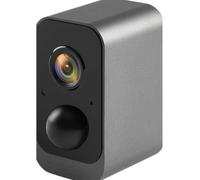 Fangxuee TUya Smart Battery Waterproof Wireless WiFi Surveillance, Infrared Night Vision Outdoor Home Wireless PIR Surveillance