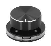 Fangxuee Type C USB Volume Control Knob for Android System PC Multimedia External Media Adjustment Controller with RGB Light